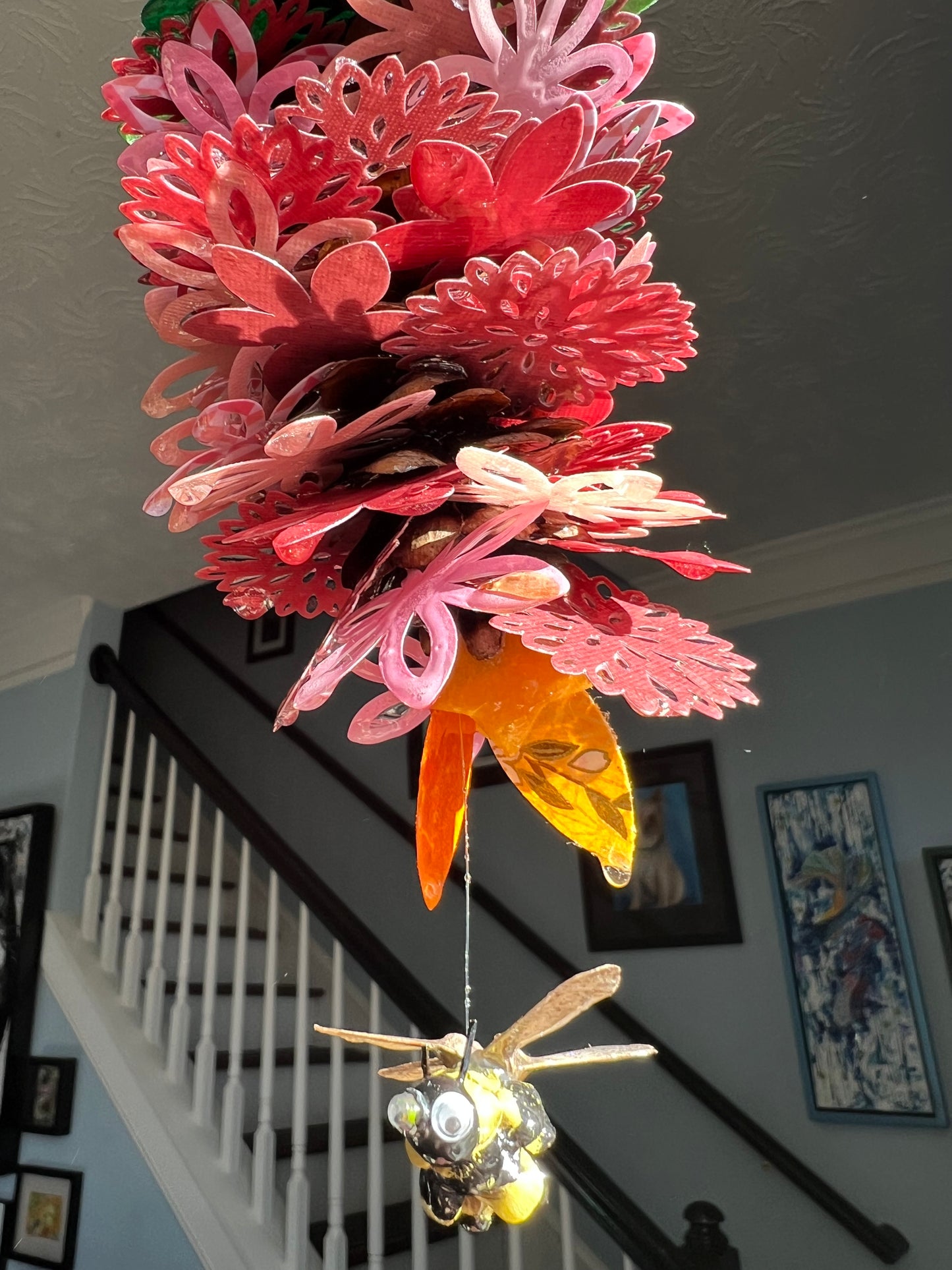 "Even the smallest things can stir great beauty. Keep buzzing, keep blooming."