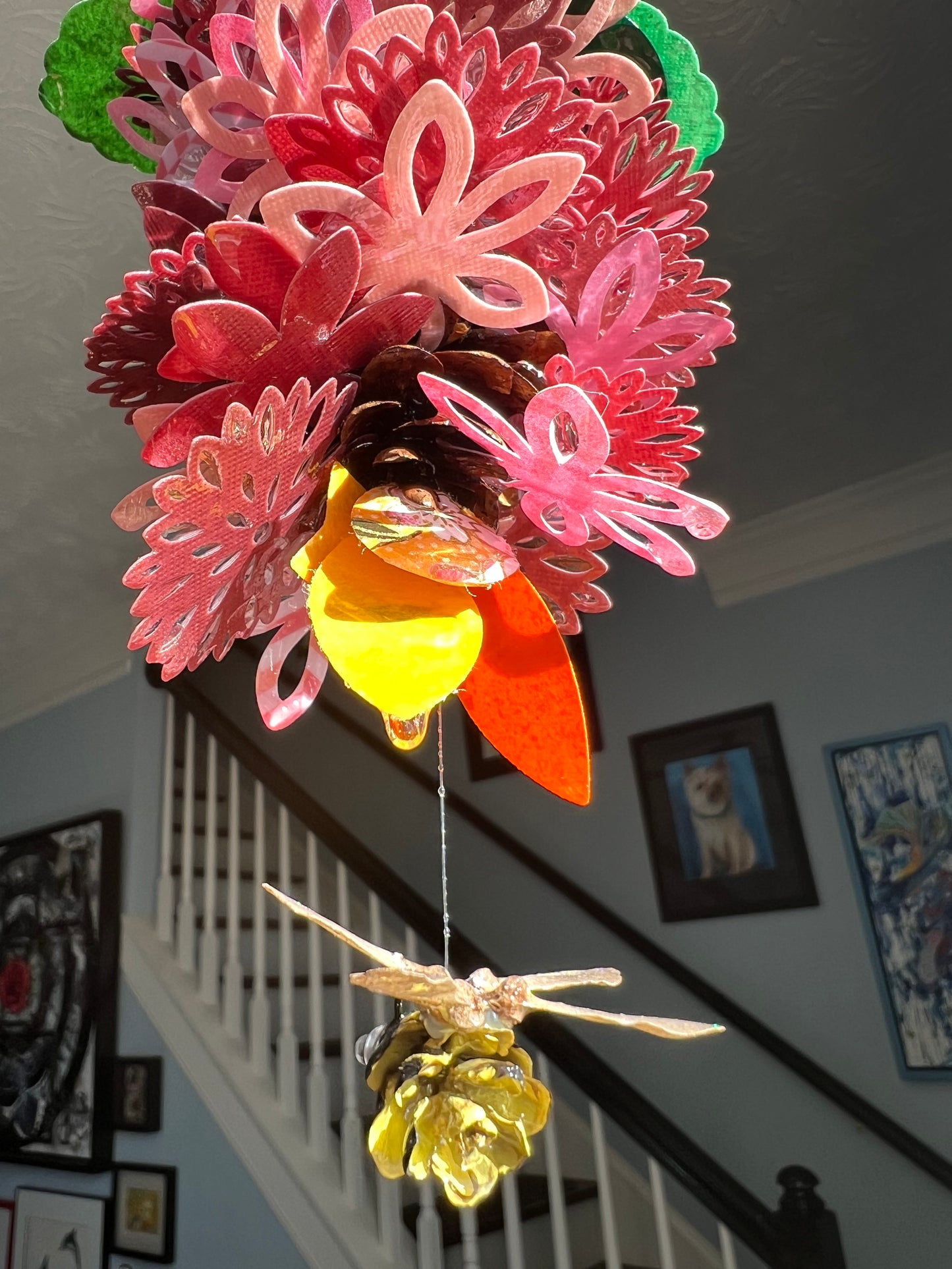 "Even the smallest things can stir great beauty. Keep buzzing, keep blooming."